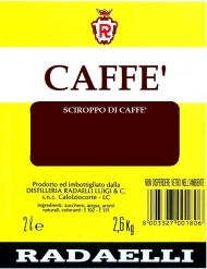 RADAELLI SCIROPPO CAFFE GR.2500 DOSE 1:4